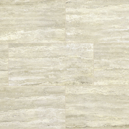 Pietra Venata White 12 in. x 24 in. Polished Porcelain Floor and Wall Tile (16 sq. ft. / case)