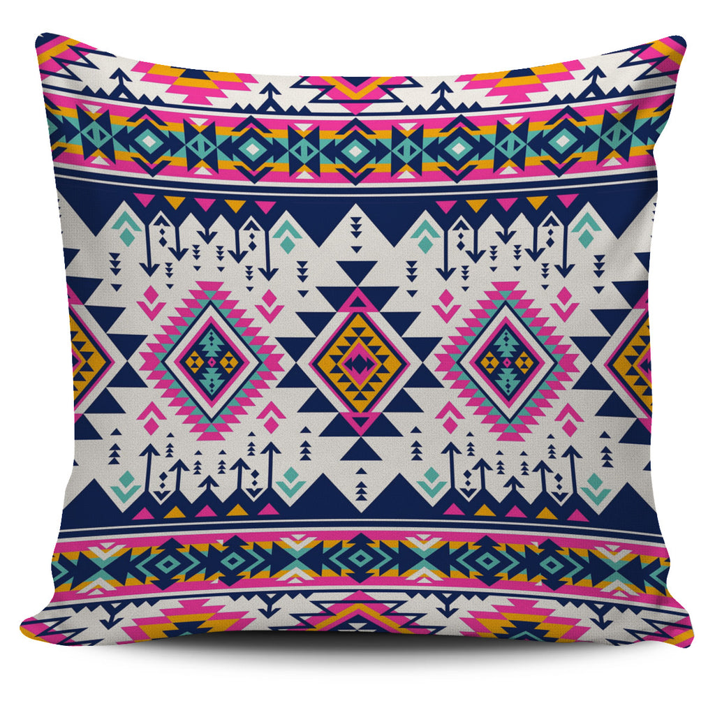 Pink Pattern Native American Pillow Covers