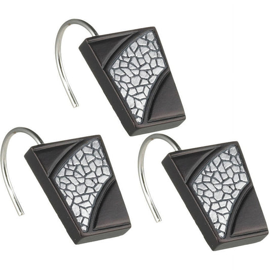 Popular Bath Sinatra Orb Collection Bathroom Shower Curtain Hooks