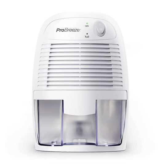 Pro Breeze Mini Deshumidificador PortÃ¡til, Deshumidificador Peltier Compacto Ultra Silencioso de 17oz, 215 Sqft 1pack