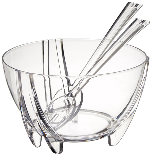 PRODYNE SB3C ILLUSIONS SALAD BOWL SERVERS 6QT SHATTERPROOF