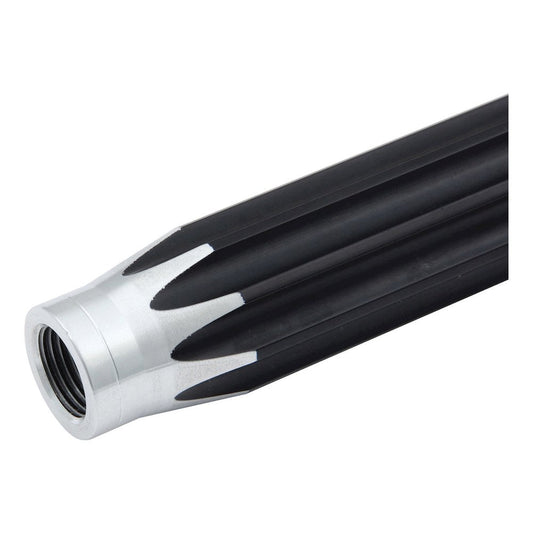 Quickcar Racing Products 5/16 Aluminum Scalloped Tube - 8in.