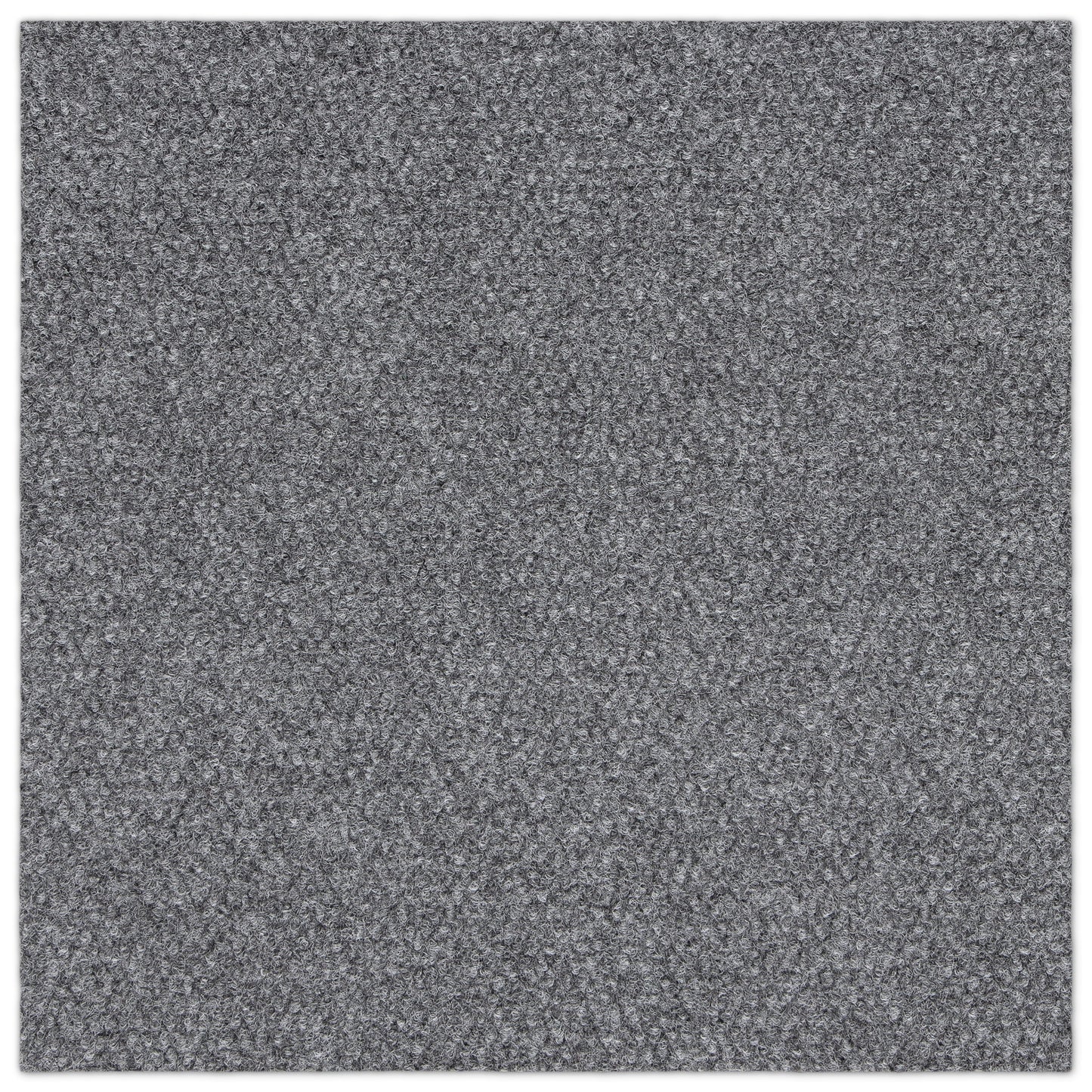Rocket Hobnail Grey Residential 24 in. x 24 in. Peel and Stick Carpet Tile Square 48 Sq. ft. 12 Tiles Per Box