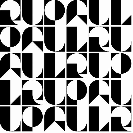 RuPaul RuDeco Black Peel and Stick Wallpaper, 216-in by 20.50-in, 30.8 sq. ft.