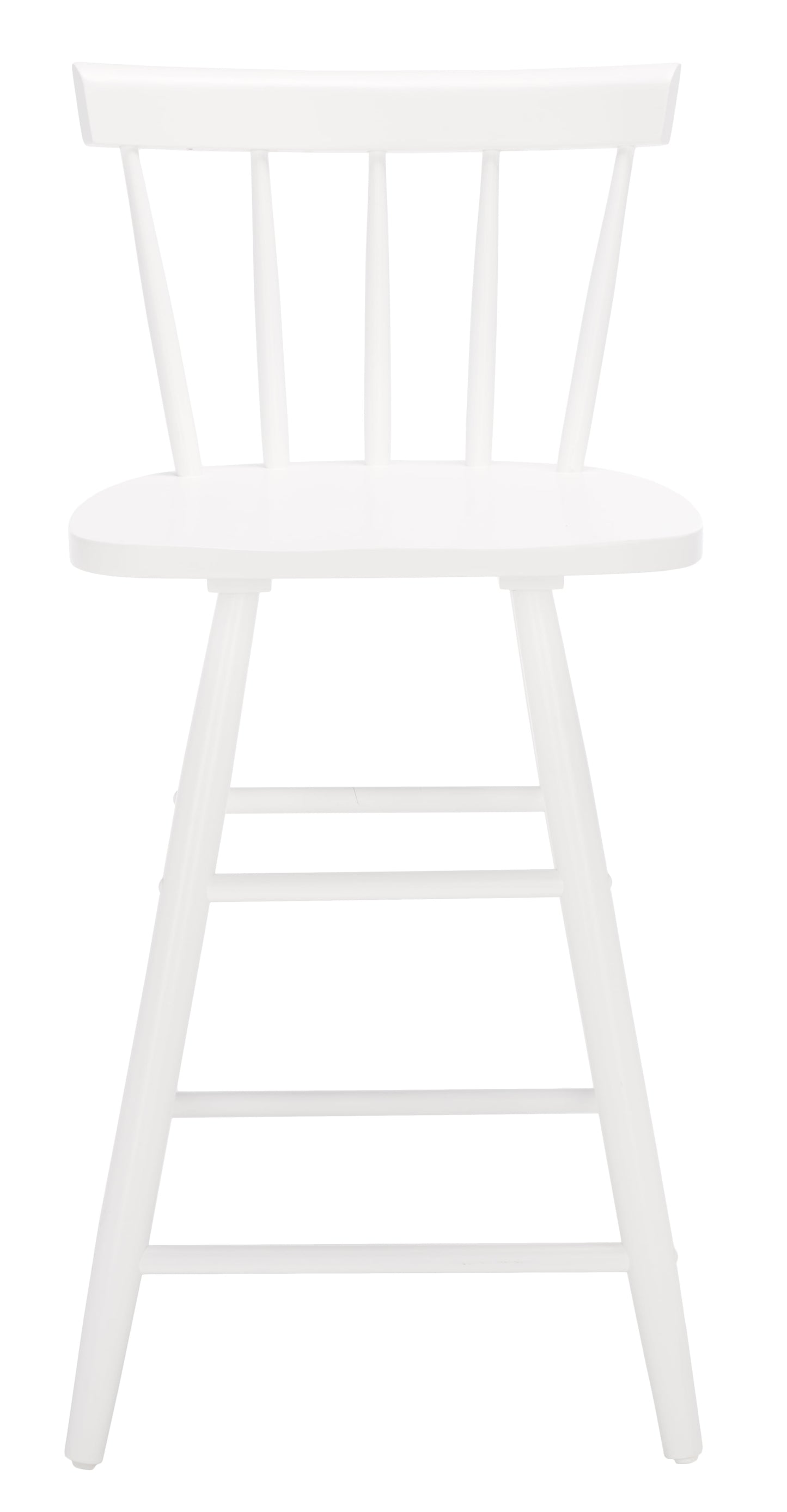 SAFAVIEH Tally Modern Style Wood Counter Stool, White (17.3 in. W x 17.1 in. D x 36.2 in. H)