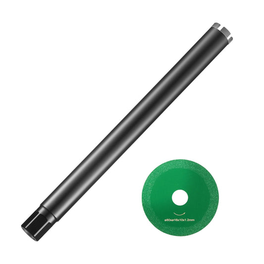 KFFKFF 2" Wet Diamond Core Bit Core Drill Bit 14" Drilling Depth for Concrete