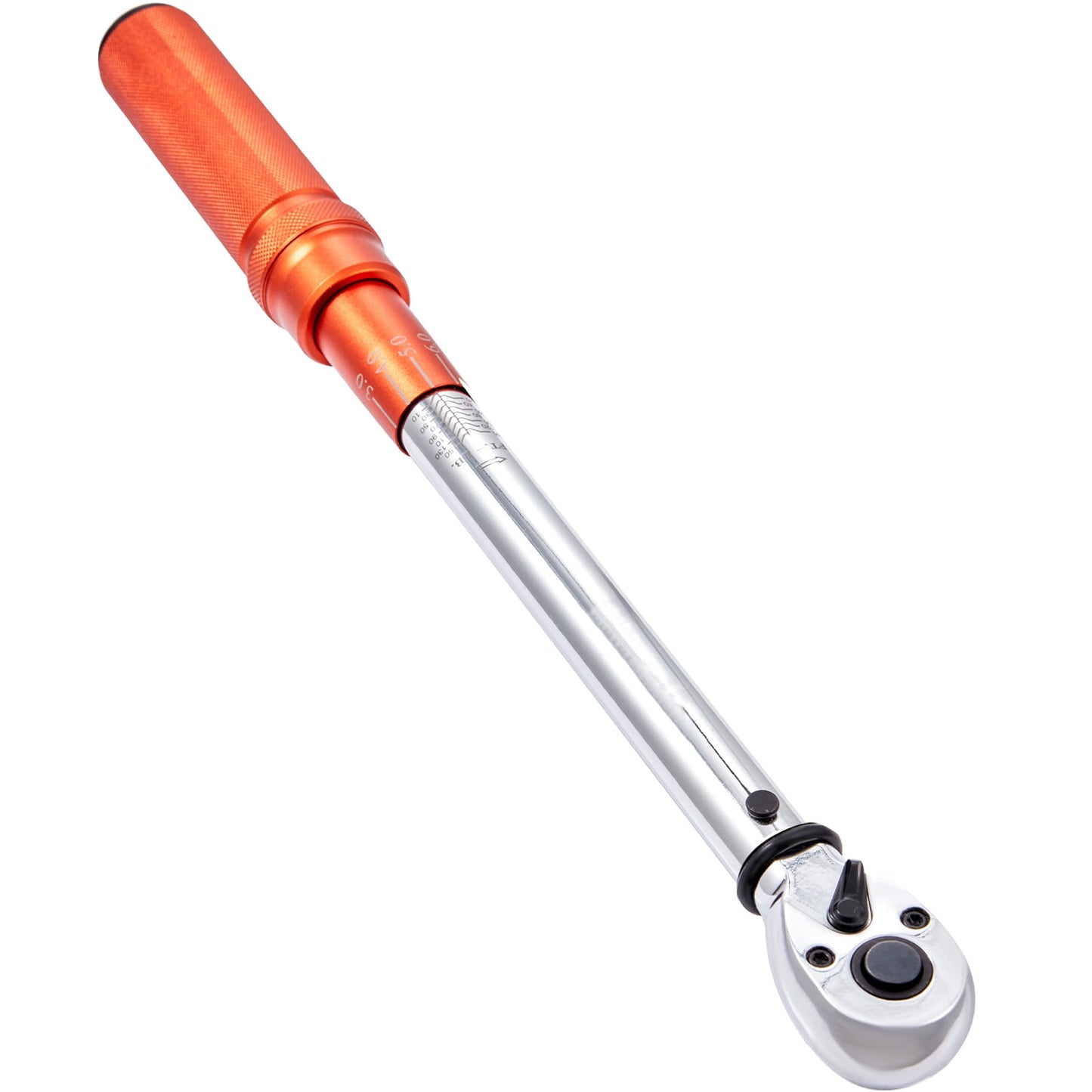 KFFKFF Torque Wrench, 1/2" Drive Click Torque Wrench 10-150ft.lb/14-204n.m, Dual-Direction Adjustable Torque Wrench Set, Mechanical Dual Range Scales Torque Wrench Kit with Adapters Extension Rod
