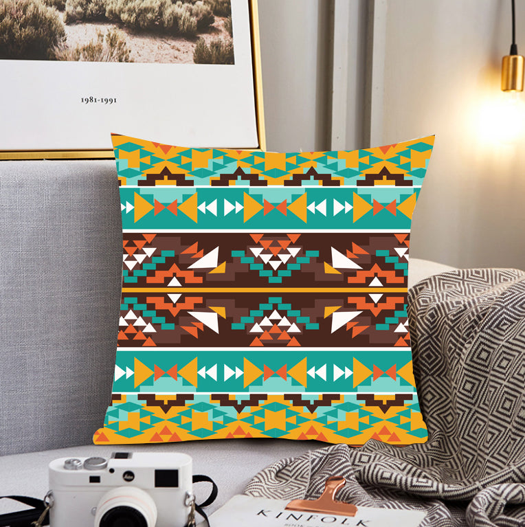 Seamless Colorful Pillow Cover