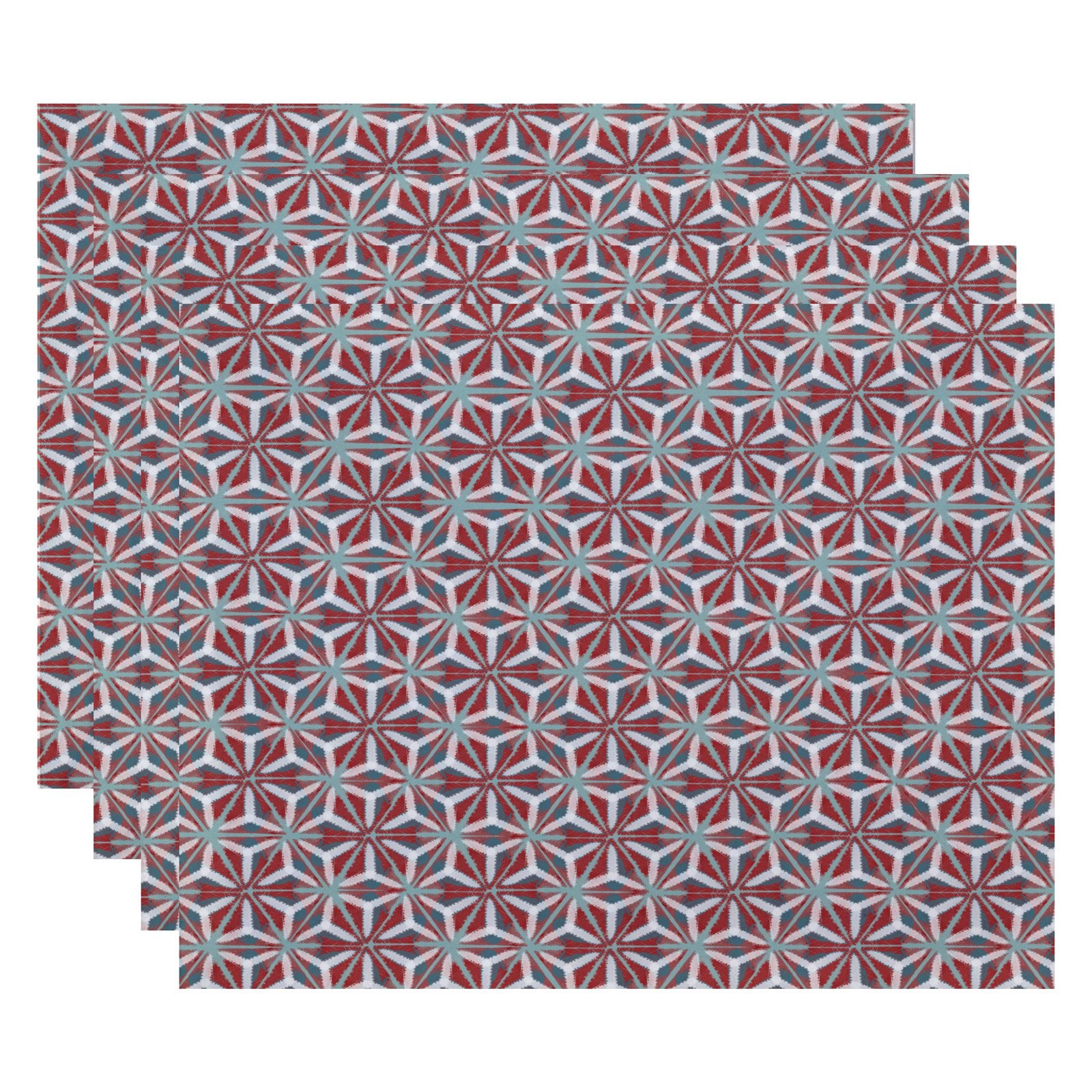 Simply Daisy Water Mosaic Placemat - Set of 4