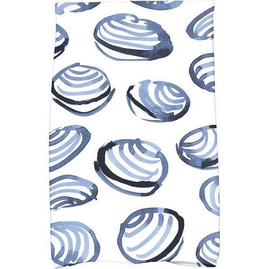 Simply Daisy 18" x 30" Clams Geometric Print Kitchen Towel