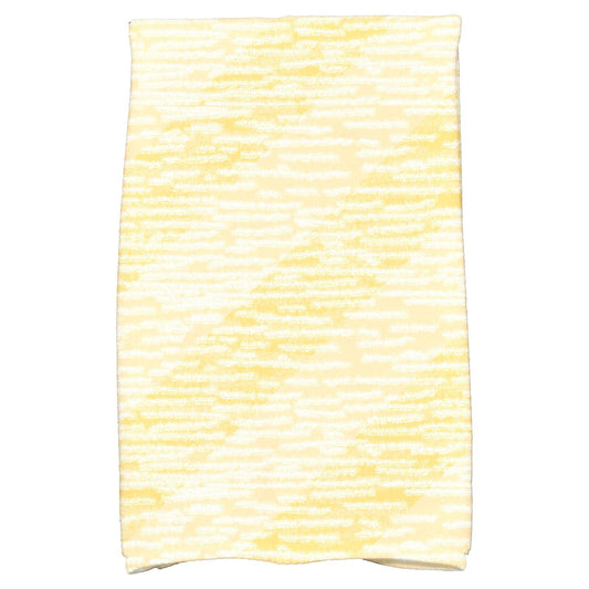 Simply Daisy 18" x 30" Marled Knit Stripe Geometric Print Hand Towel