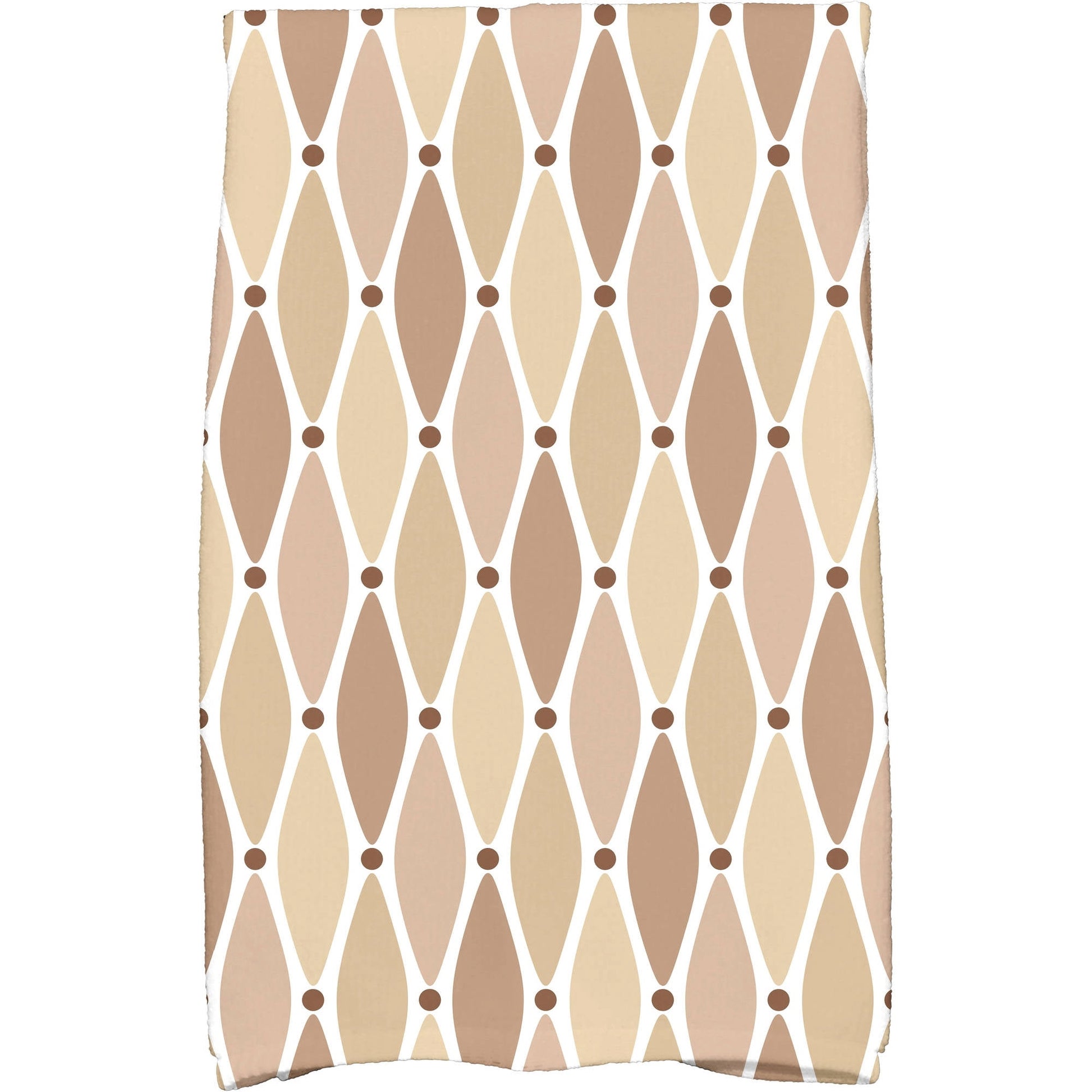 Simply Daisy 18" x 30" Wavy Geometric Print Kitchen Towel