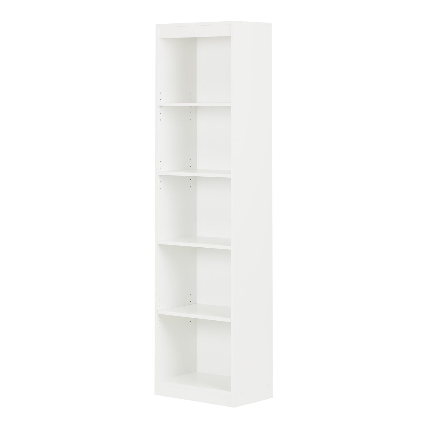 South Shore Axess , Librero ContemporÃ¡neo, Blanco Estrecho