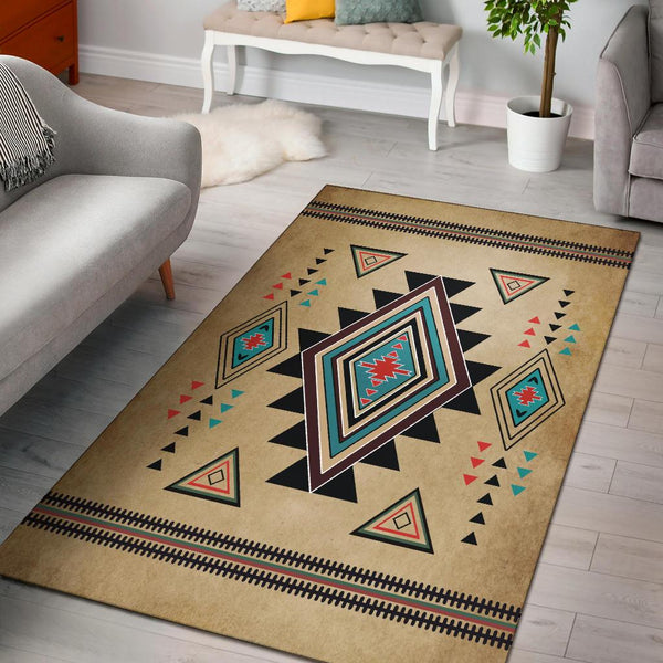 Southwest United Tribes Design Native American Pride Area Rug ZFRG-rug-nt-98312