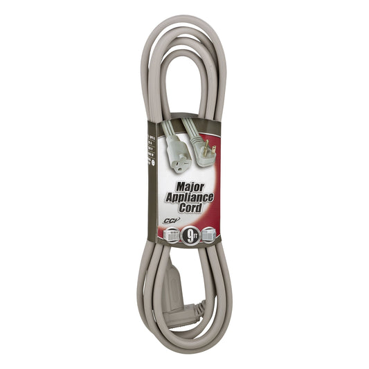 Southwire 35378809 12/3 9' Gray Appliance/ Air Conditioning Cord