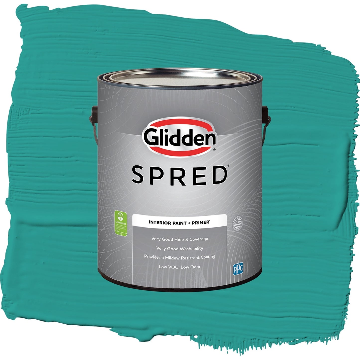 Spred Azure Tide Interior Paint + Primer Eggshell , 1 Gallon
