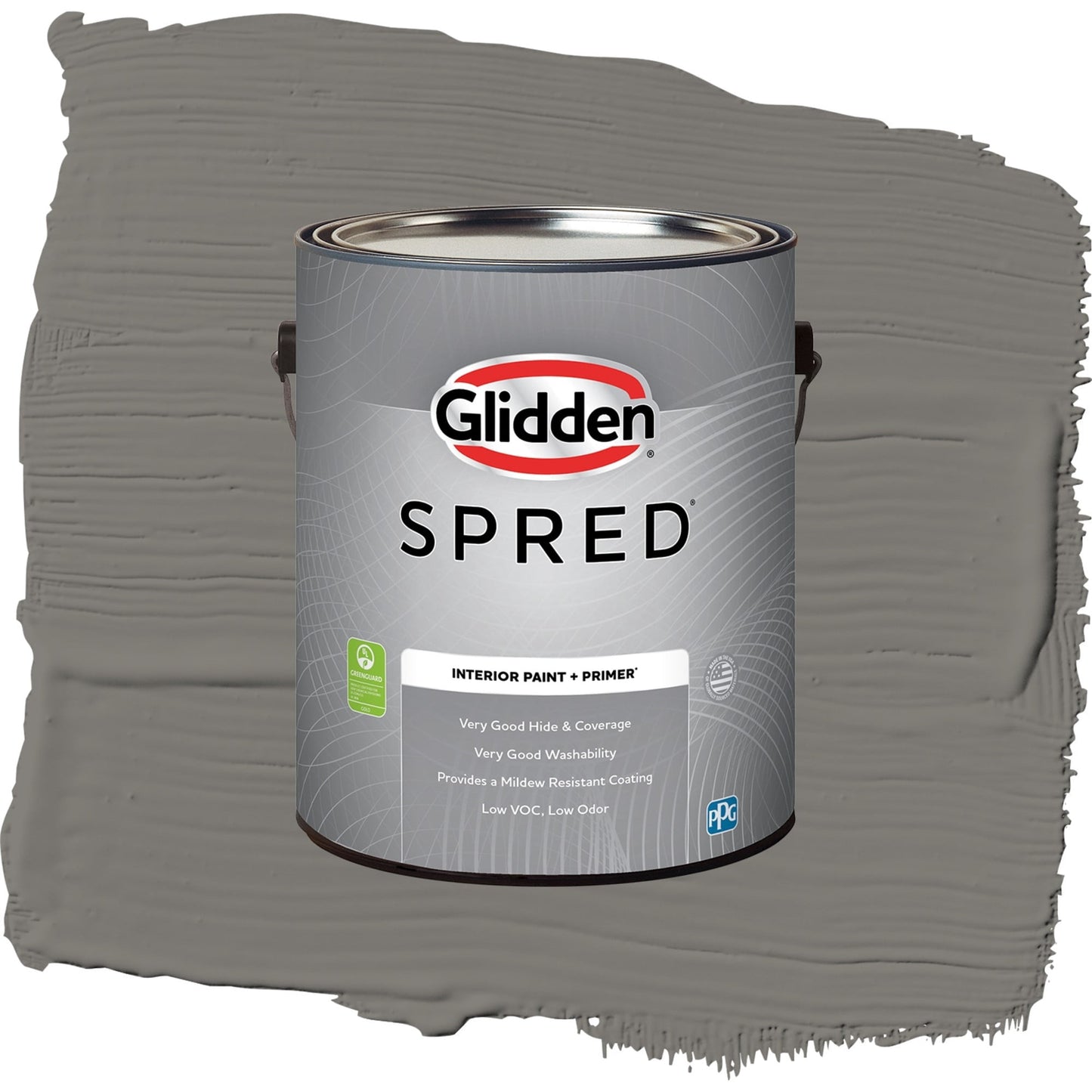 Spred On The Edge Interior Paint + Primer Semi Gloss , 1 Gallon