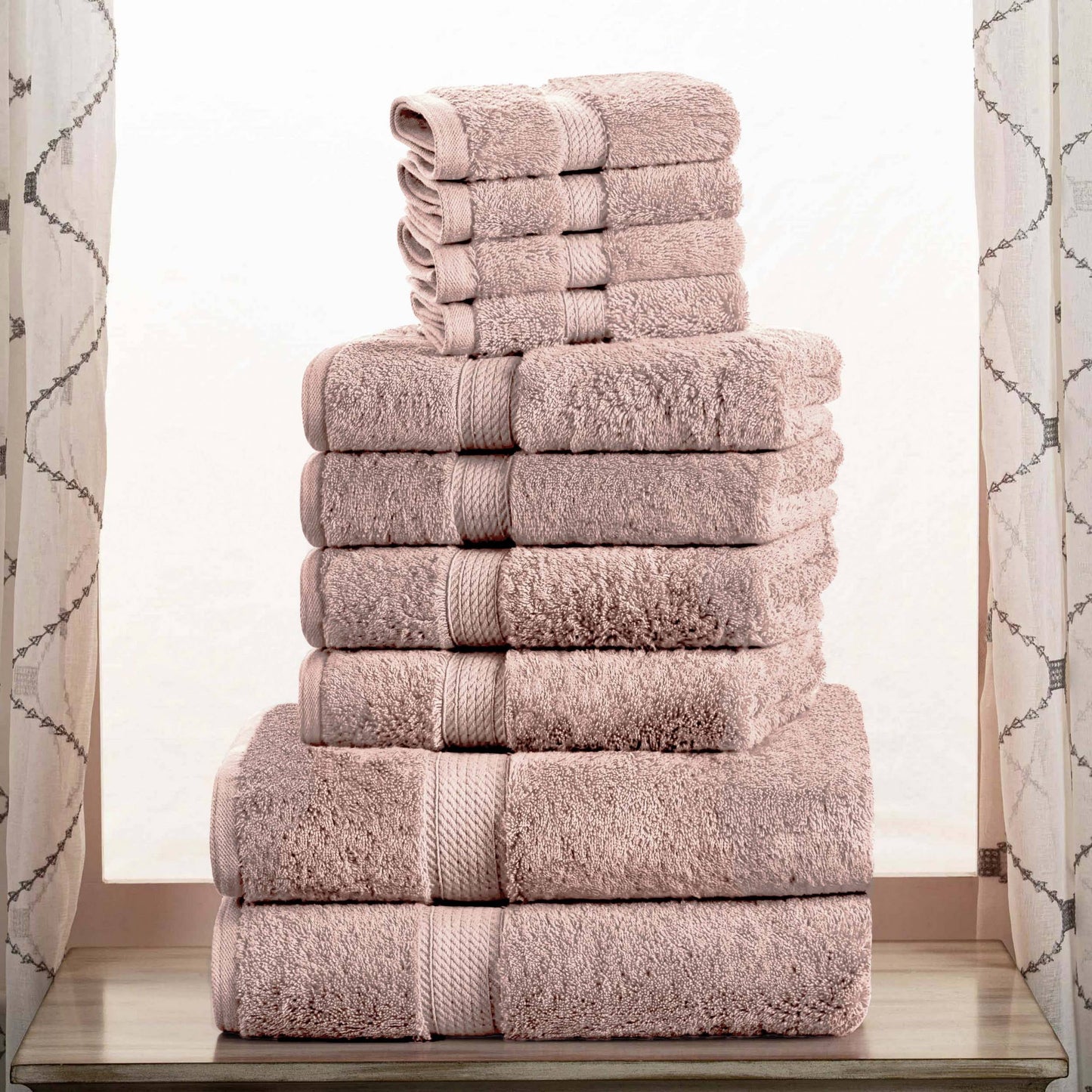 Superior 800 GSM Egyptian Cotton 2-Piece Bath Sheet Set, Soft Ultra Absorbent Towels, Navy Blue