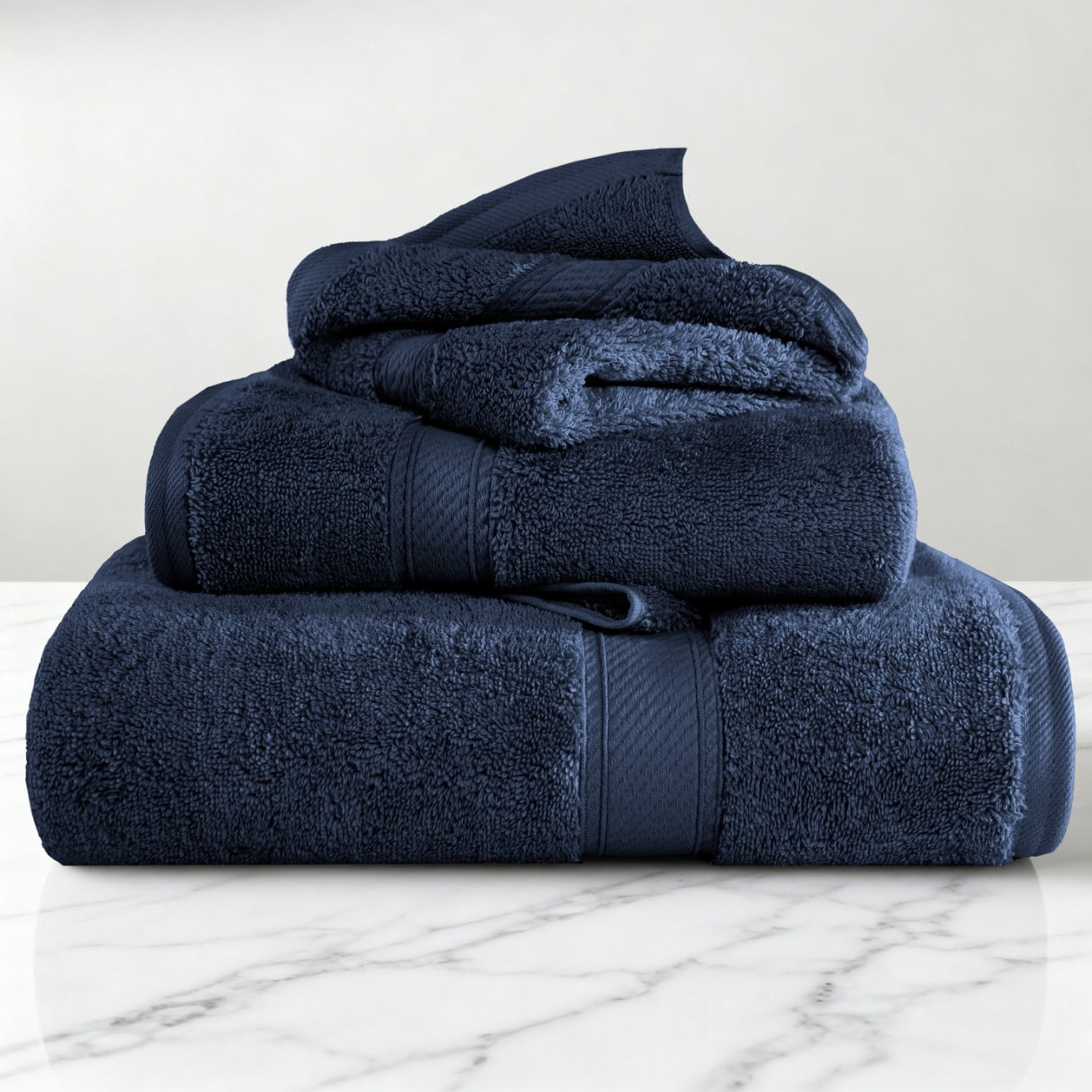 Superior 800 GSM Egyptian Cotton 10-Piece Towel Set, Soft Ultra Absorbent Towels, Toast