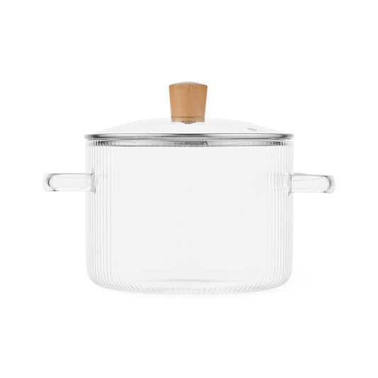 Thyme & Table 4.23 QT Borosilicate Glass Pot