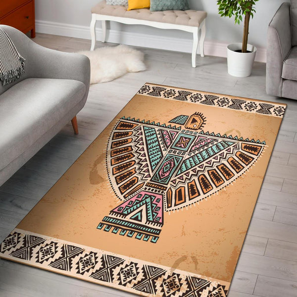 Thunderbird United Tribes Symbol Native American Pride Area Rug no link
