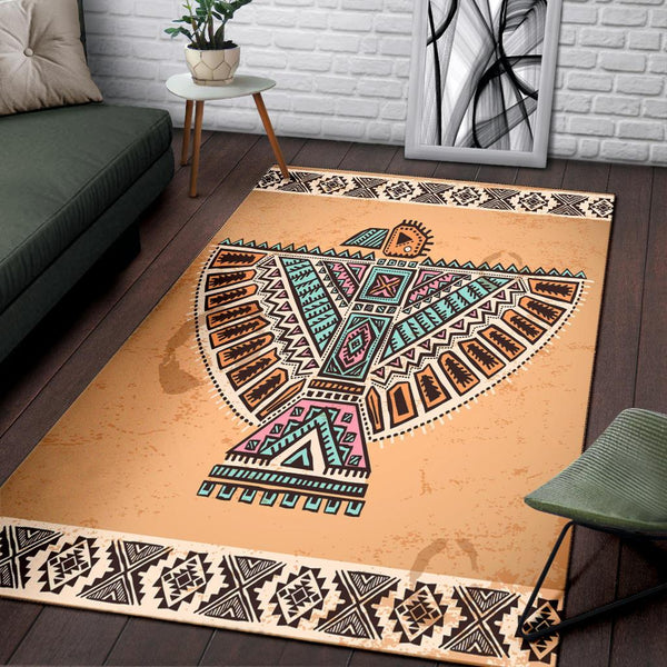 Thunderbird United Tribes Symbol Native American Pride Area Rug no link