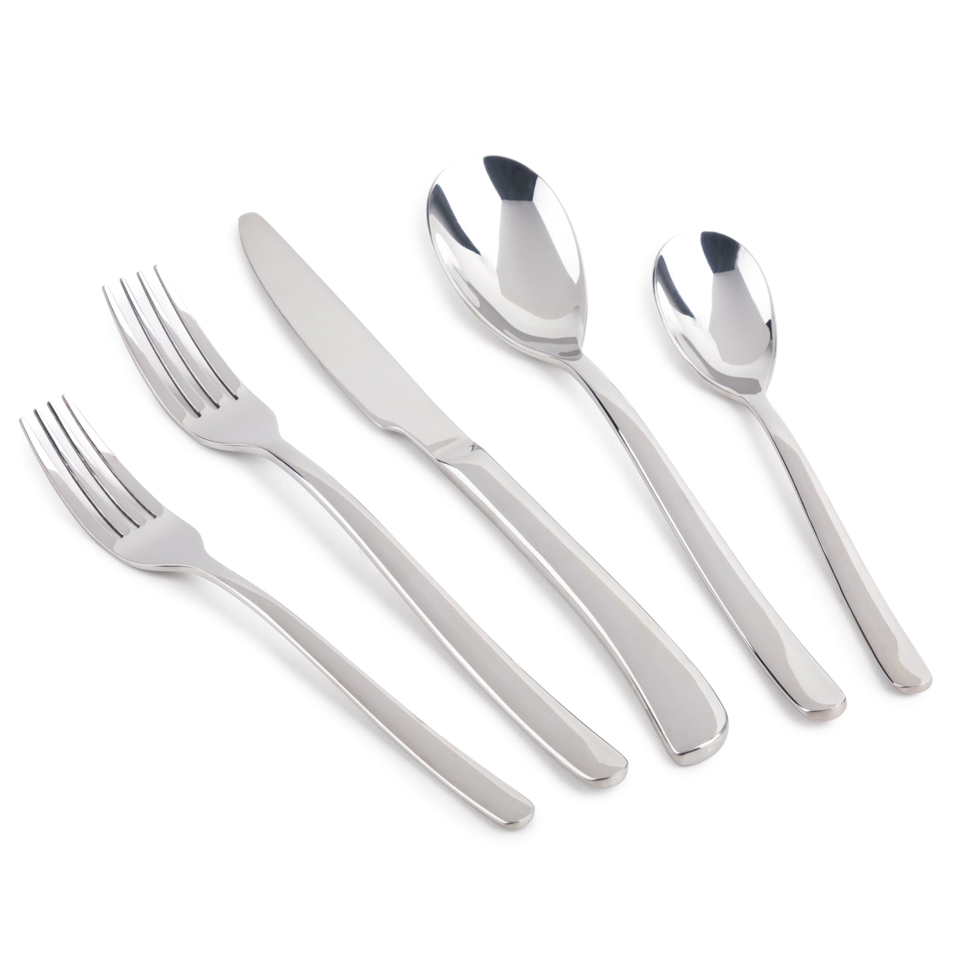 Thyme & Table 20-Piece Royal Stainless Steel Flatware Set, Stainless