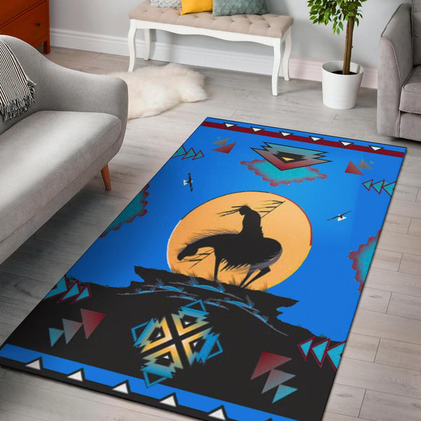 Trail Of Tear Native American Pride Area Rug no link