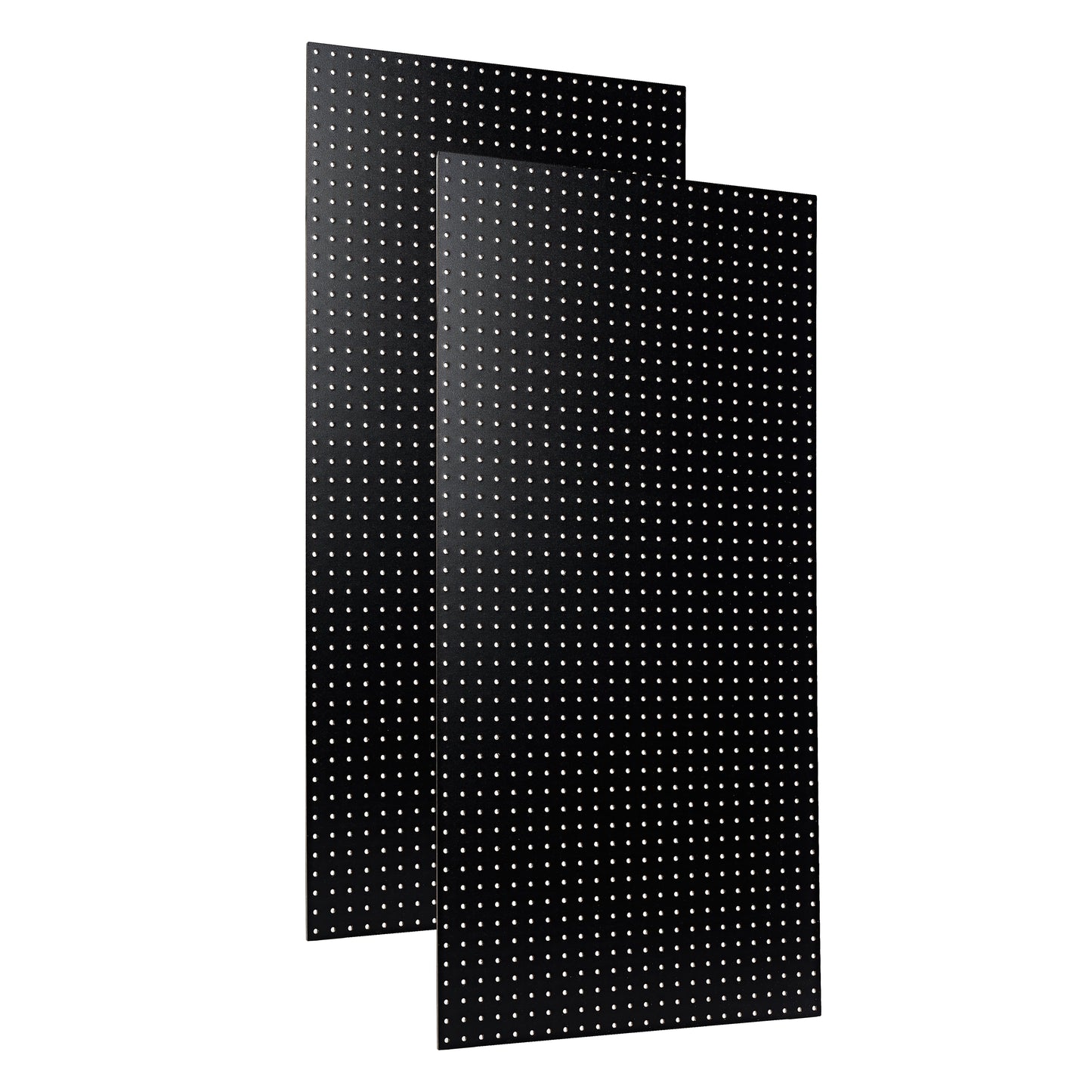 Triton ProductsÂ® Black High Density Fiberboard Pegboards, Two Pack