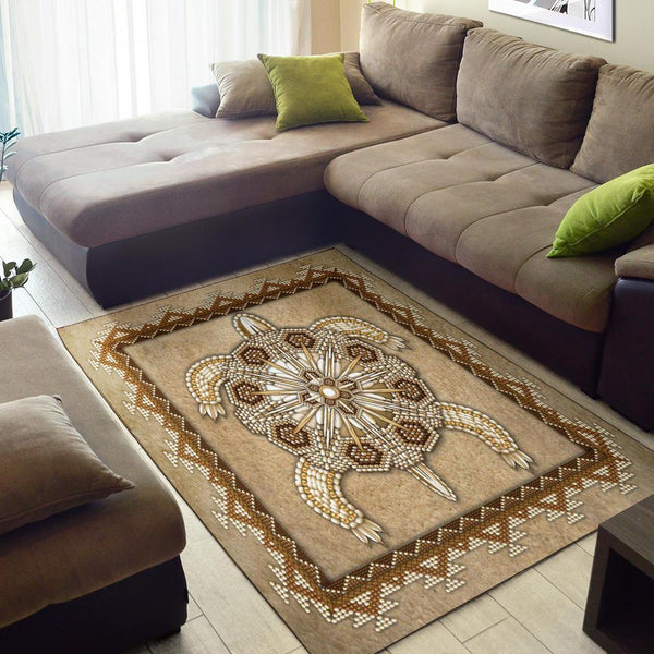 Turble Totem Native American Design Area Rug NO LINK