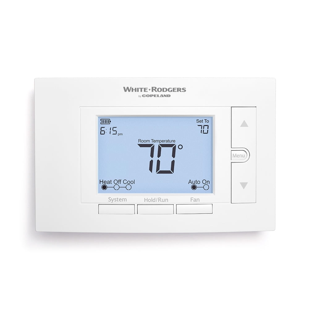 Whiteâ€‘Rodgers Universal Programmable Thermostat, Multi-System Heat/Cool, 7-Day Programmable