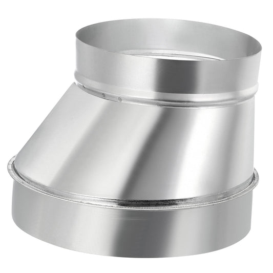 Unique Bargains Eccentric Duct Reducer Ducting Connector Air Duct Adapter Pipe 8" to 6"