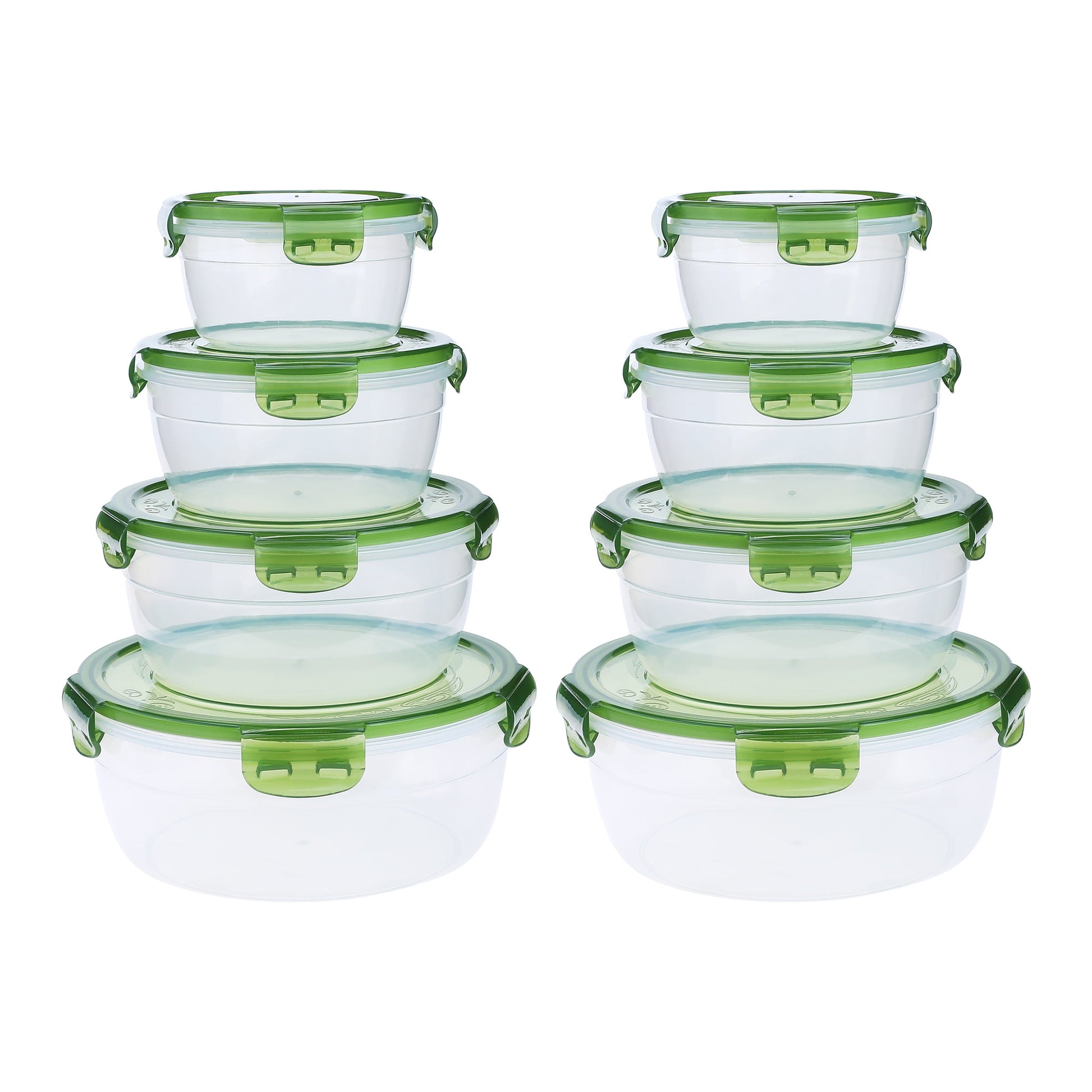 Unique Bargains Food Storage Containers Meal Prep Food Containers 8 Packs Green