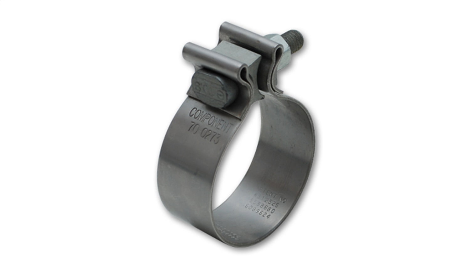 Vibrant Performance 1168 VIB1168 STAINLESS STEEL SEAL CLAMP FOR 4IN O.D. TUBING (1.25IN WIDE BAND)