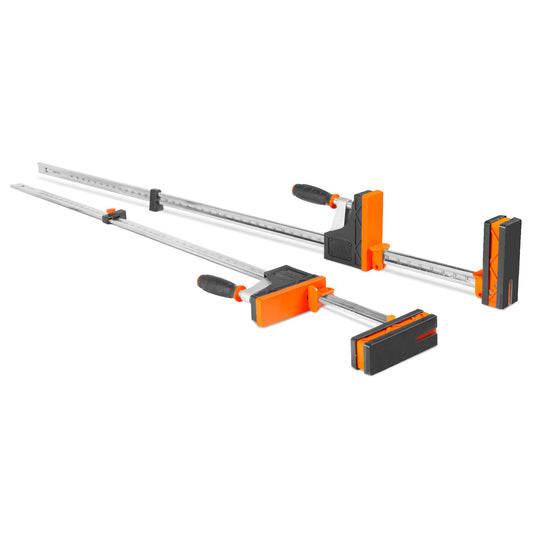 WEN 50-Inch 2000-Pound Parallel Jaw Clamp and Spreader Set, Two-Pack