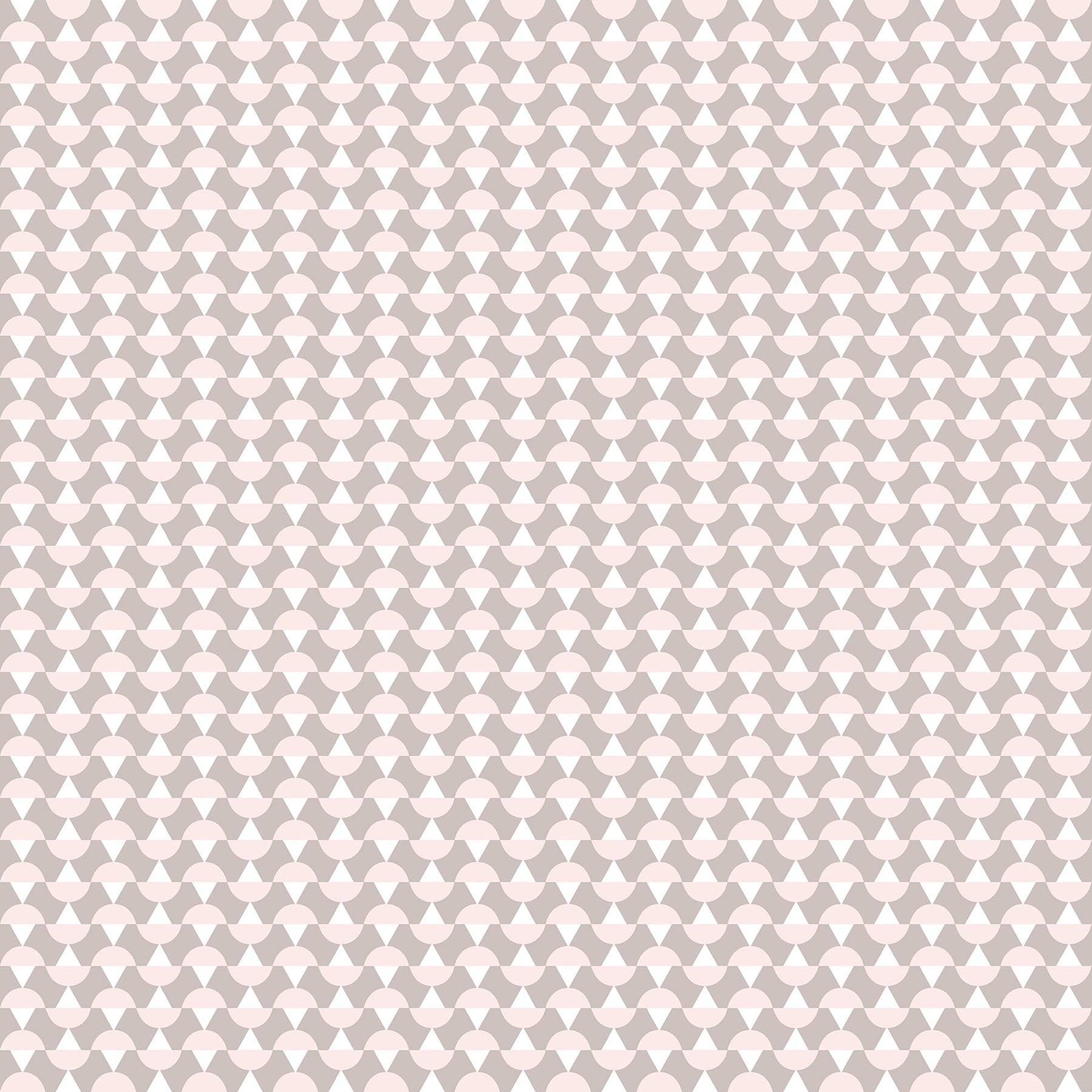 Wall Vision Arne Blush Geometric Wallpaper, 21-in by 33-ft, 57.75 sq. ft.