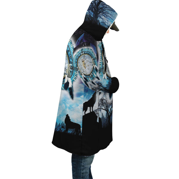 Winter Horse Feather Dream Cloak