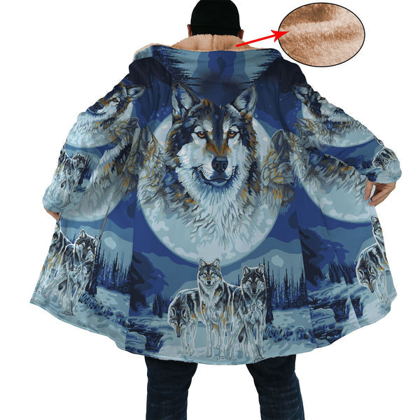 Winter Wolf Native Dream Cloak