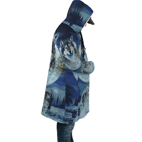 Winter Wolf Native Dream Cloak