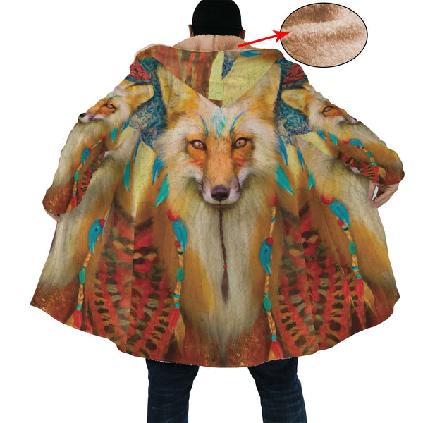 Yellow Wolf Native Dream Cloak