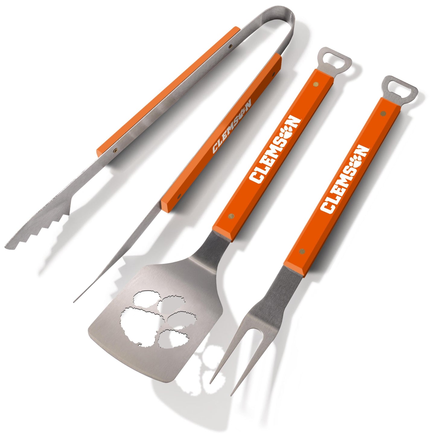 YouTheFan NCAA Clemson Tigers Spirit Series 3pc BBQ Set