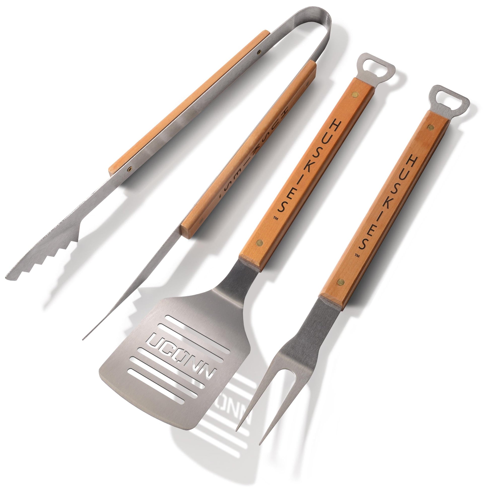 YouTheFan NCAA Connecticut Huskies Classic Series 3 Piece BBQ Set