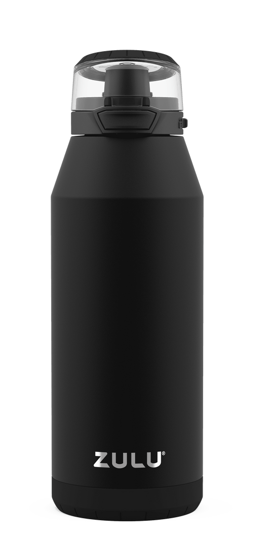 Zulu Swift 32oz Stainless Steel Water Bottle, Black