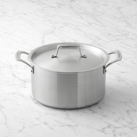 Le Creuset Essential Stainless-Steel Stockpot,,WSNOADS