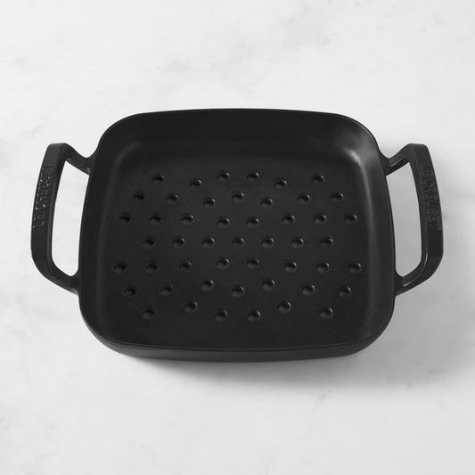 Le Creuset Alpine Outdoor Enameled Cast Iron Grill Basket, 12",,