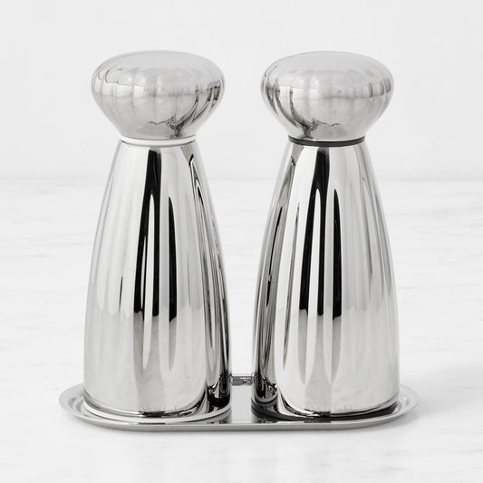 Robert Welch Palm Medium Salt & Pepper Mill Set with Tray, 6",,WSNOADS
