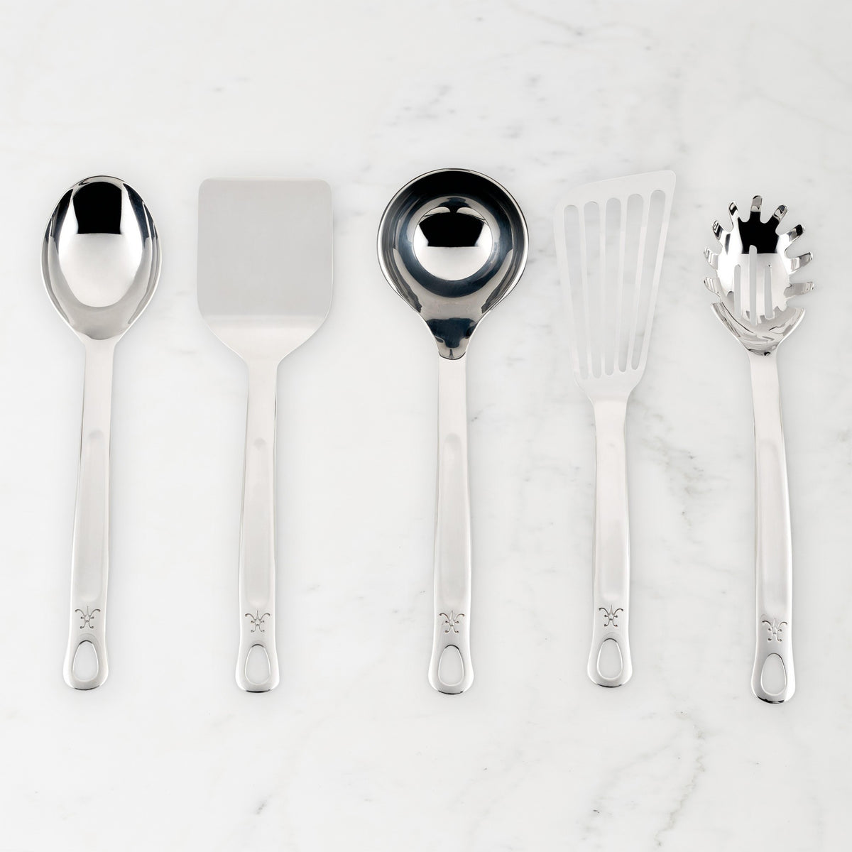 Hestan Provisions Essential Stainless Steel Chef's Tools, Set of 5,,