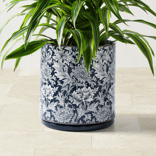 Morris & Co. x Williams Sonoma Ceramic Planter Collection,& Co. x Williams Sonoma Ceramic Planter\, Extra Large,