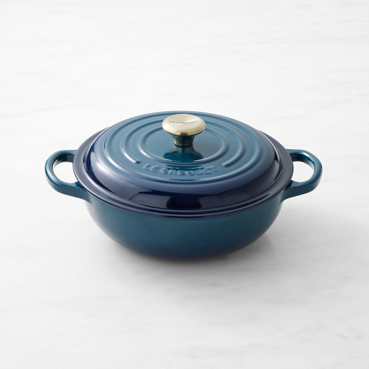 Le Creuset Signature Enameled Cast Iron French Oven, 2.5-Qt.,Agave,