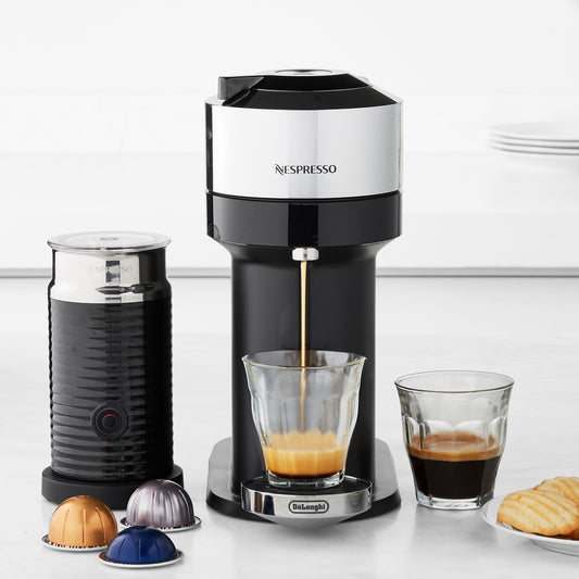 Nespresso Vertuo Next Deluxe with Aeroccino by De'Longhi,,